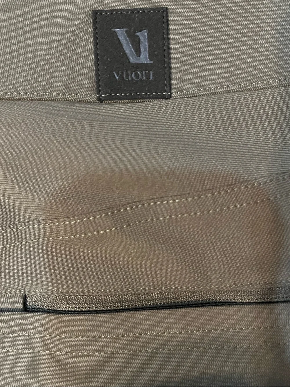 Vuori Men's Slim Straight Jeans - Olive Green